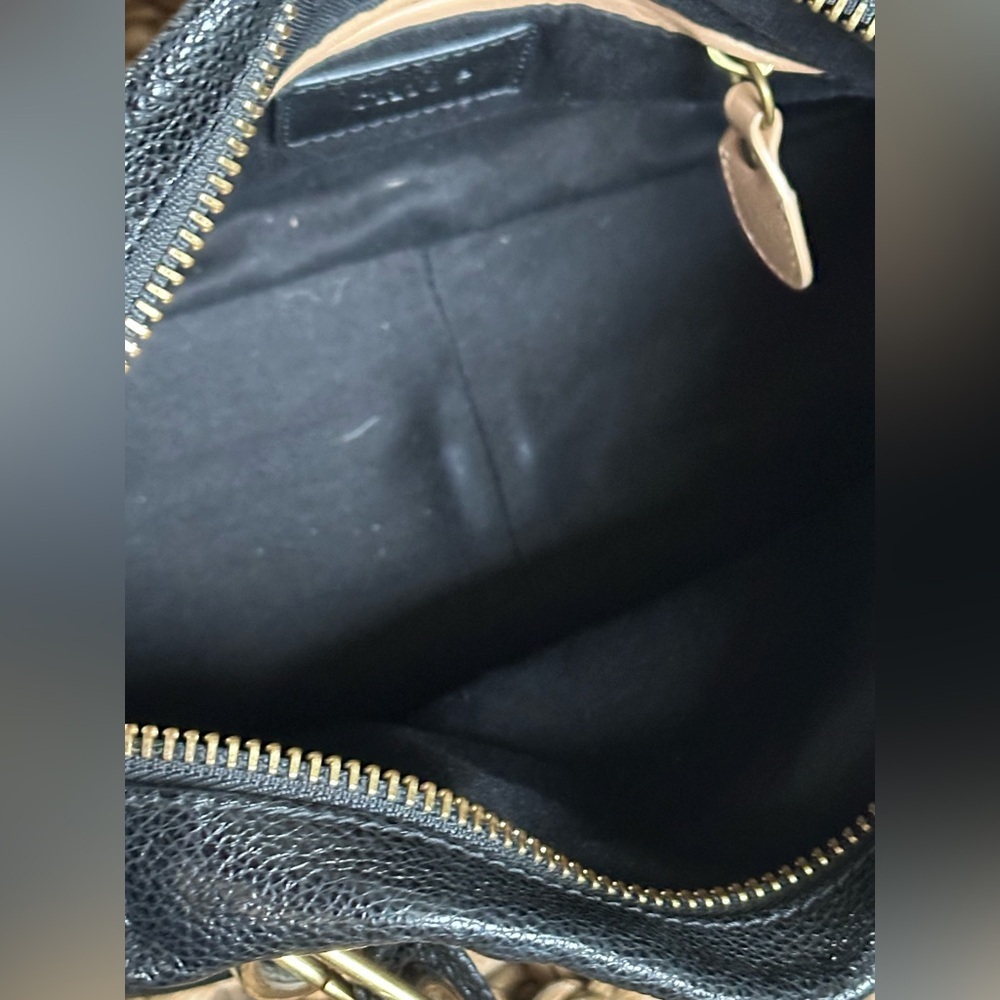 Chloe Paraty Black‎ Leather Handbag - Picture 7 of 10